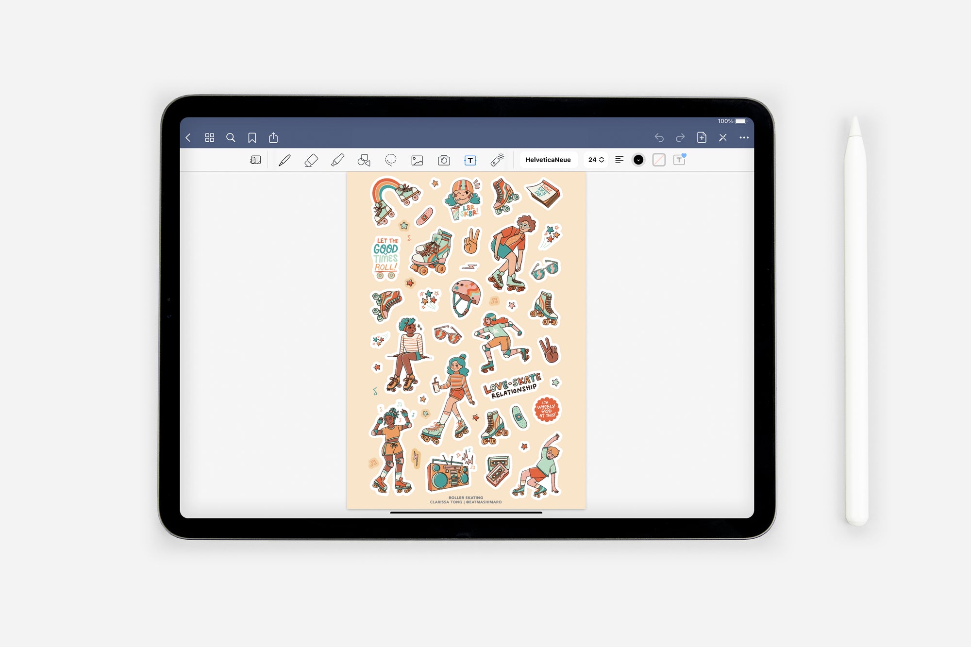 Digital Passion Projects Sticker Book