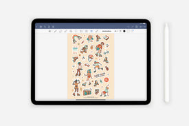 Digital Passion Projects Sticker Book