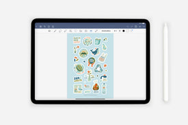 Digital Plan It for the Planet Sticker Pack