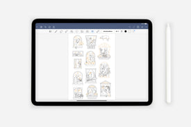 Digital Let's Color! Sticker Book - Passion Planner