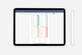 Digital Functional Trackers Sticker Book - Passion Planner