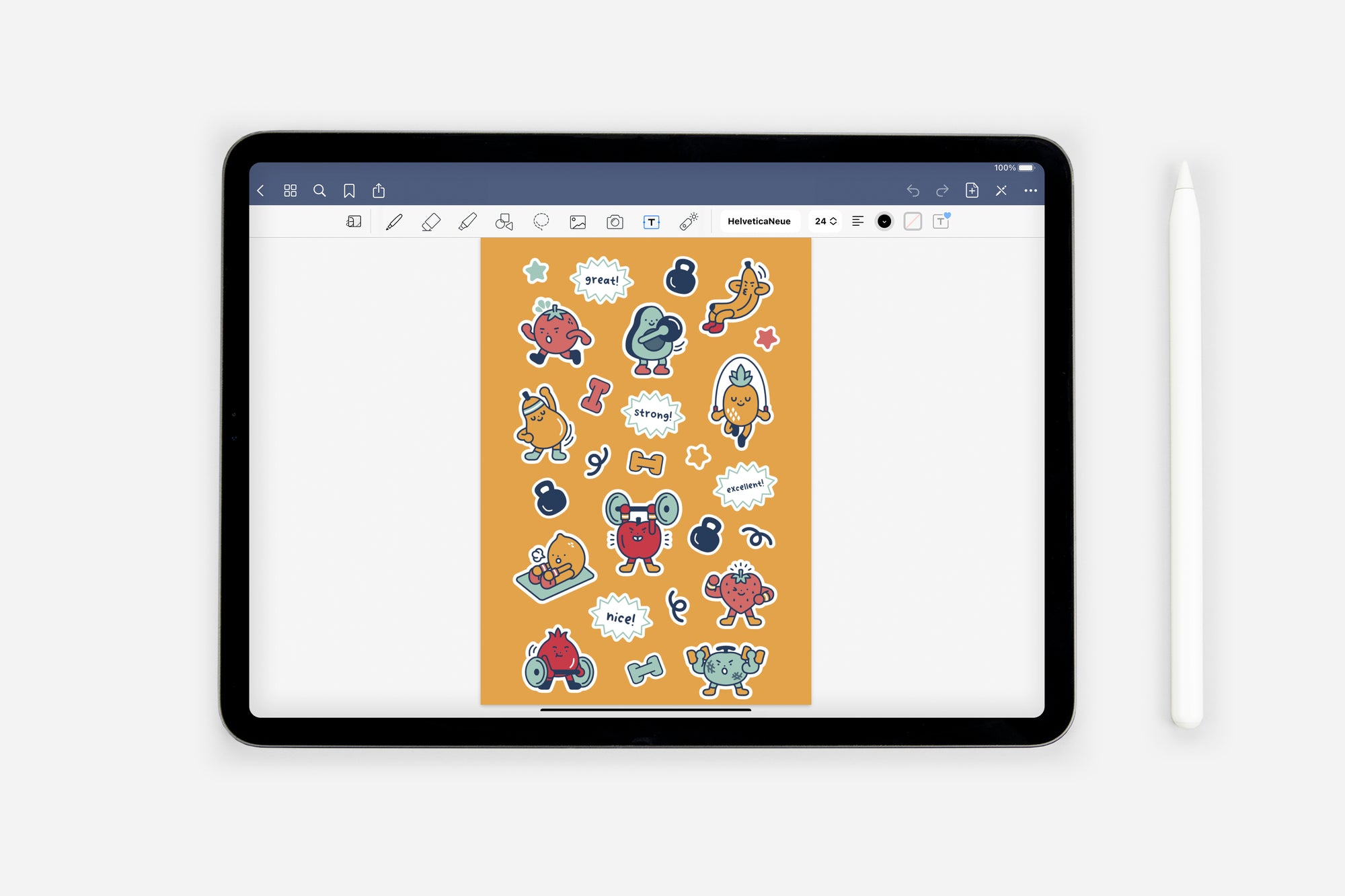Digital Teacher Sticker Book - Passion Planner
