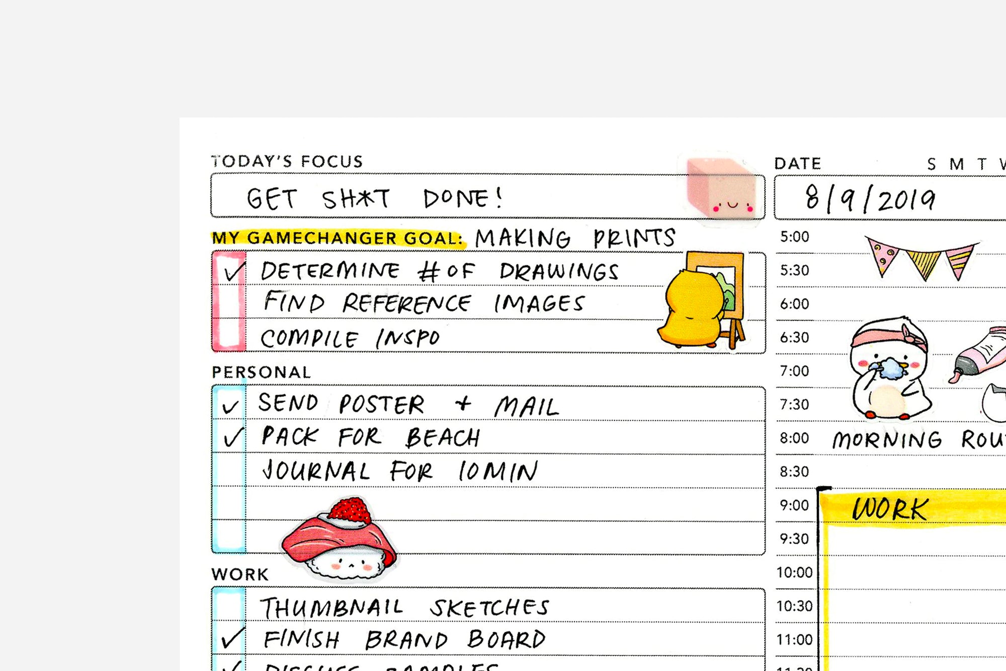 Daily Undated - Passion Planner