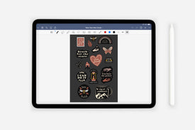 Digital New Year New Goals Sticker Book - Passion Planner