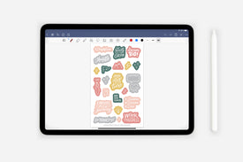 Digital Ready Set Grow Sticker Book - Passion Planner