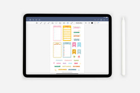 Digital Seasons of the Year Sticker Book - Passion Planner