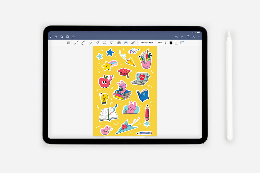 Digital Tools for School Sticker Book - Passion Planner