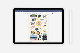 Digital It's in the Stars - Zodiac Signs Sticker Book - Passion Planner