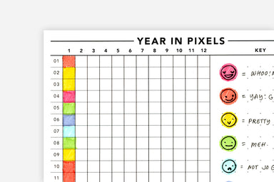 Year in Pixels - Passion Planner