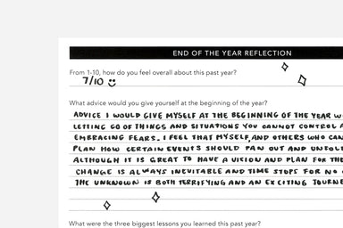 End of the Year Reflection - Passion Planner