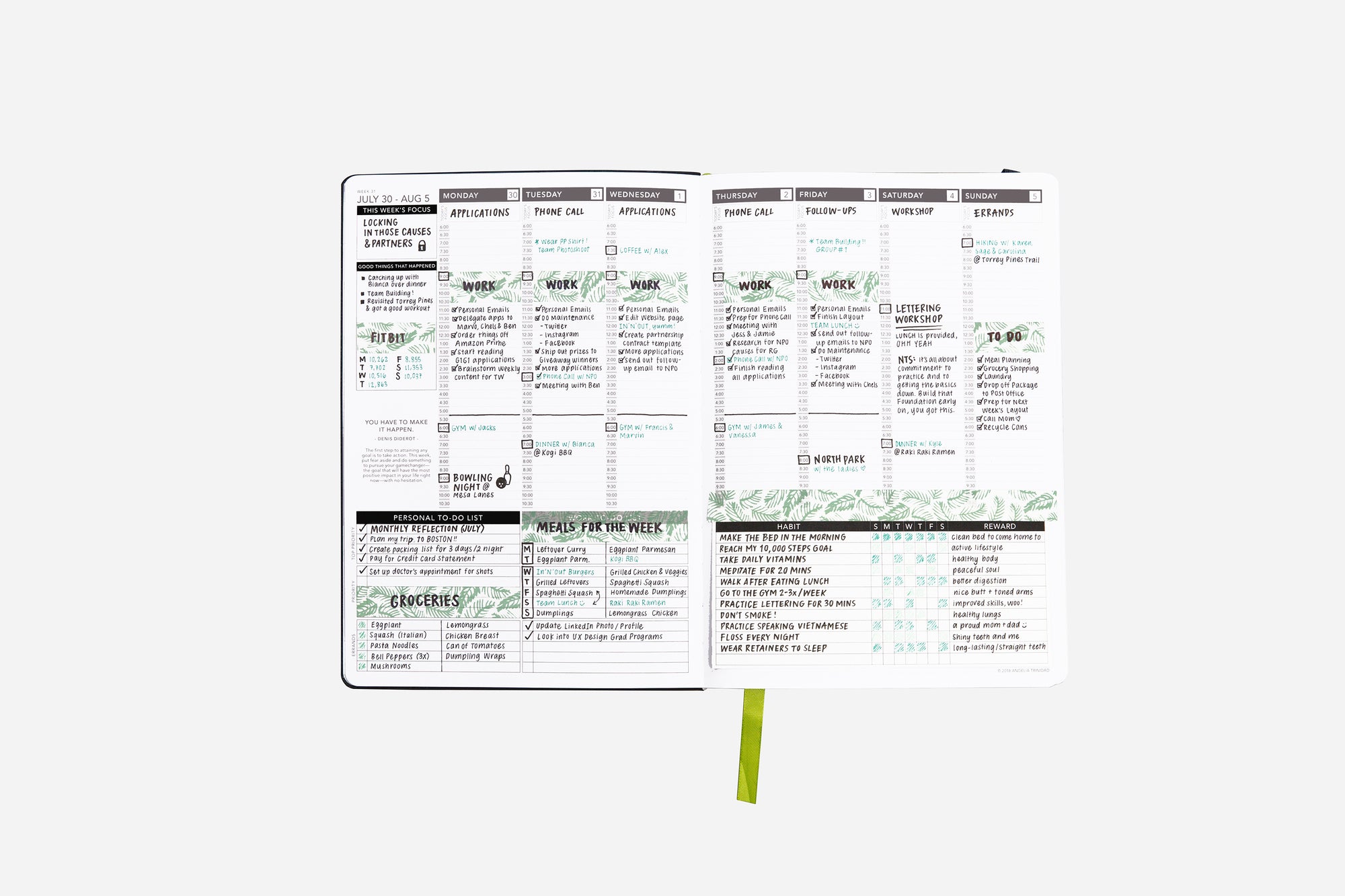 Habit Tracker - Passion Planner
