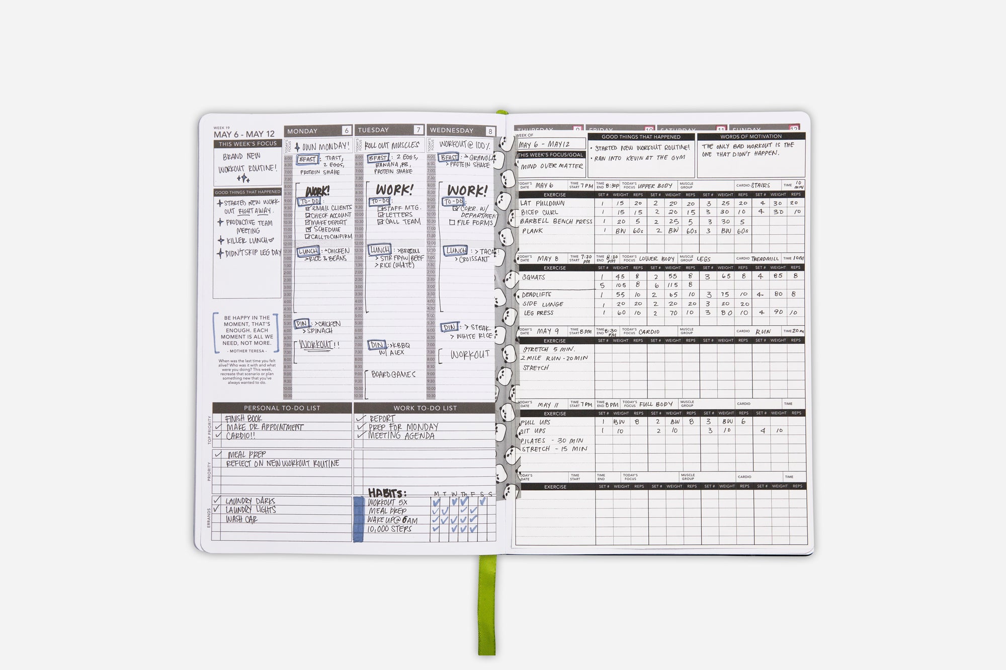 Workout Tracker - Passion Planner