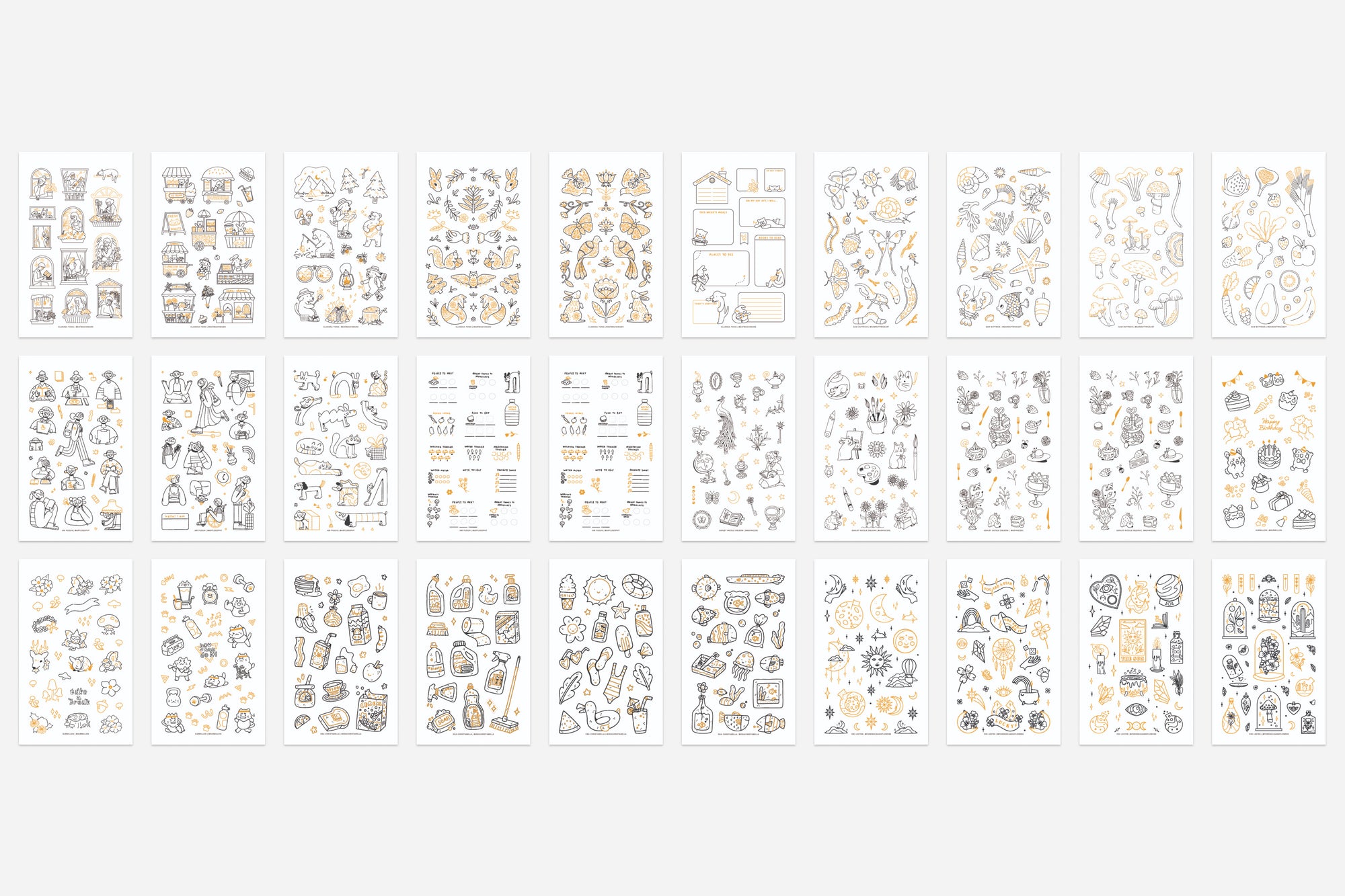 Let's Color! Sticker Book - Passion Planner