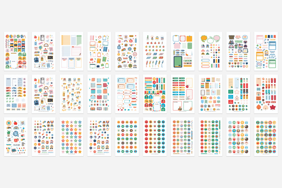 Teacher Sticker Book - Passion Planner