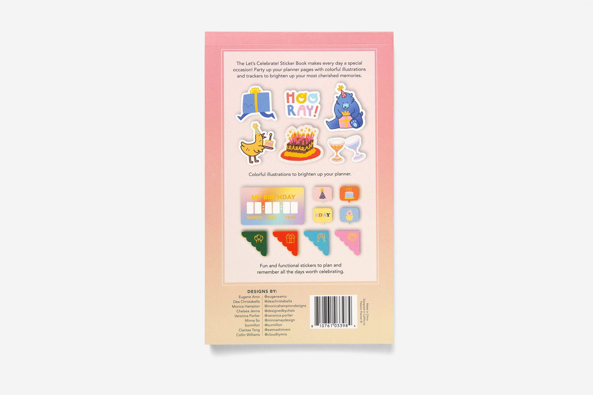 Let's Celebrate! Sticker Book