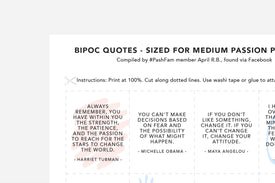 BIPOC Quotes - Passion Planner