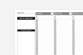 Weekly Undated Spanish - Passion Planner