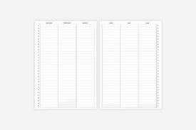 Yearly Overview - Passion Planner