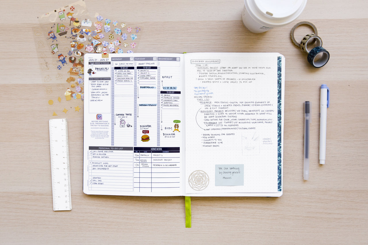 Dotted Page - Passion Planner