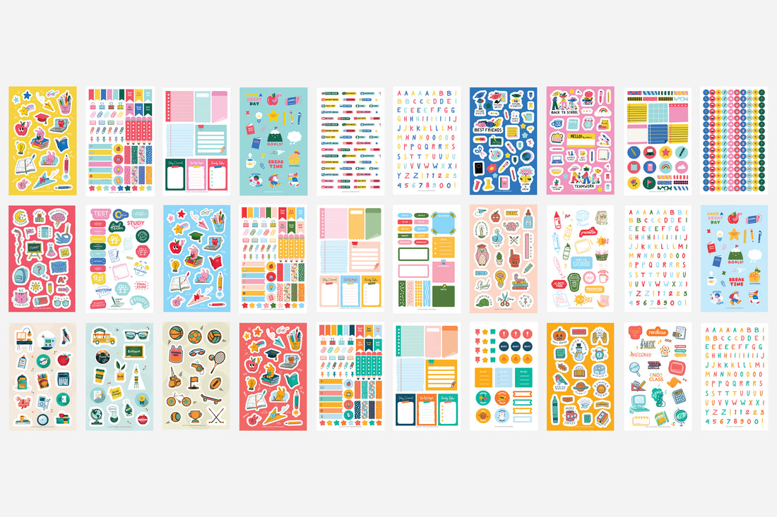 Tools for School Sticker Book - Passion Planner