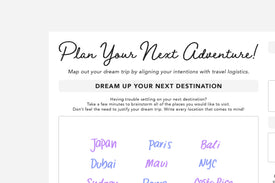 Travel Planning Worksheet