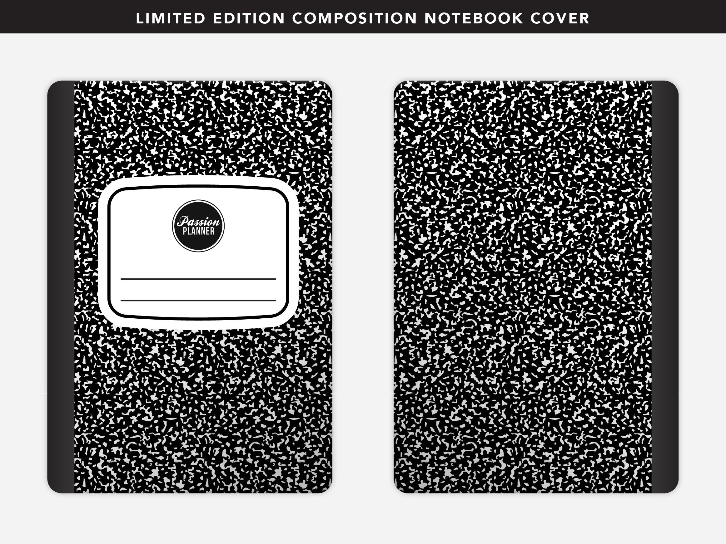 DIY Composition Cover Sticker Pack | Passion Planner
