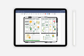 Digital Florals & Foliage Sticker Book - Passion Planner
