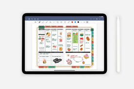 Digital Let's Eat! Foodie Sticker Book - Passion Planner