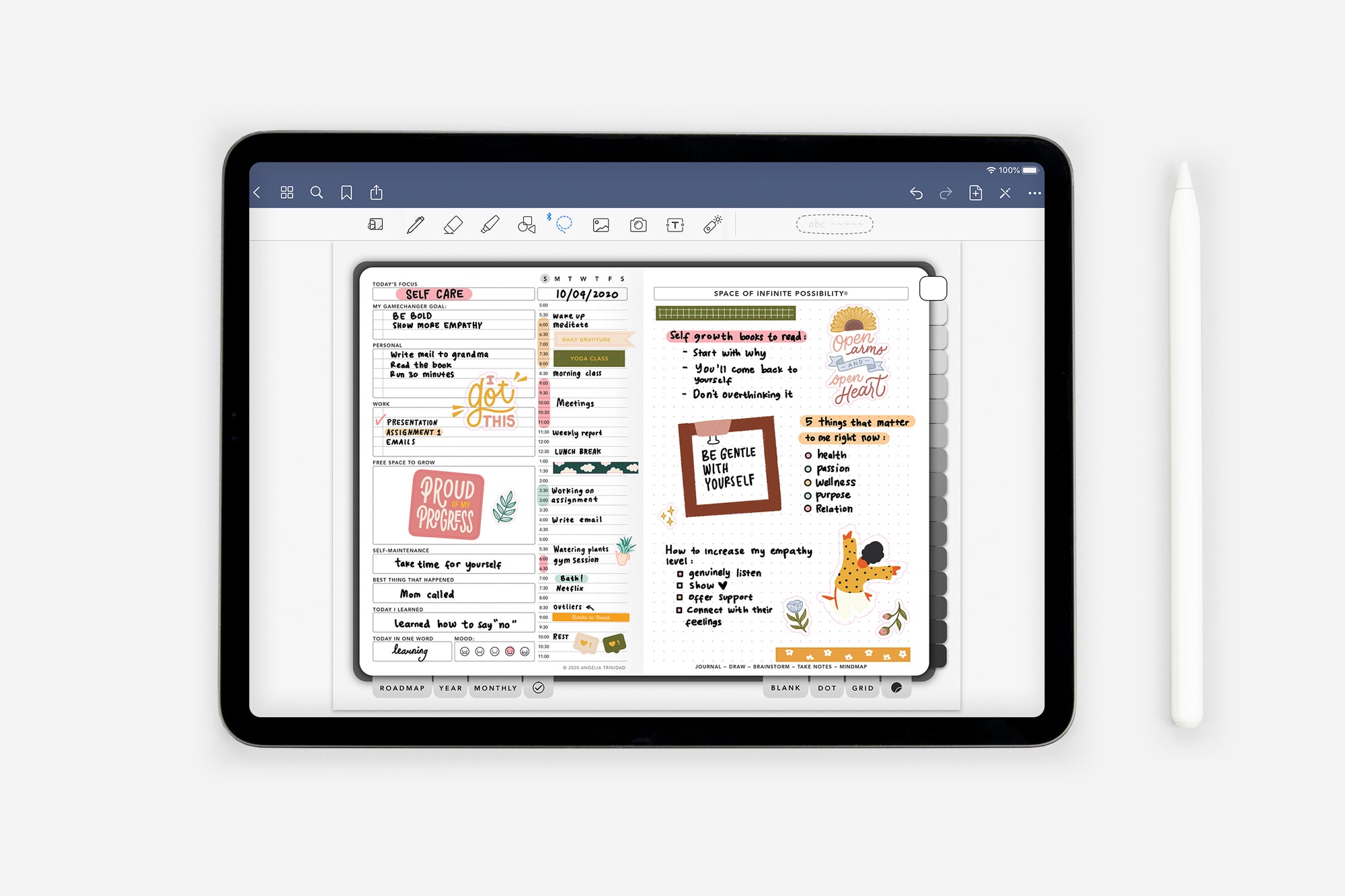 Digital Women's Empowerment Sticker Book - Passion Planner