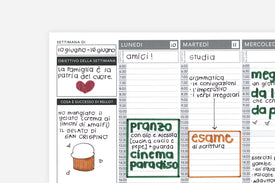 Weekly Undated Italian - Passion Planner