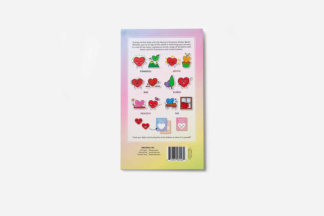 All the Feels - Hearto’s Emotions Sticker Book - Passion Planner