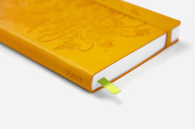 Daily Undated Birds & Bees Yellow - Passion Planner