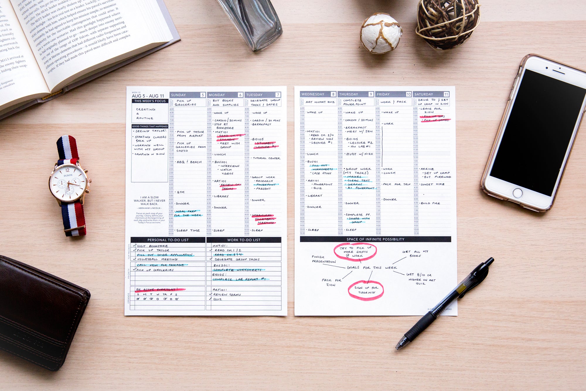 Weekly Undated - Passion Planner