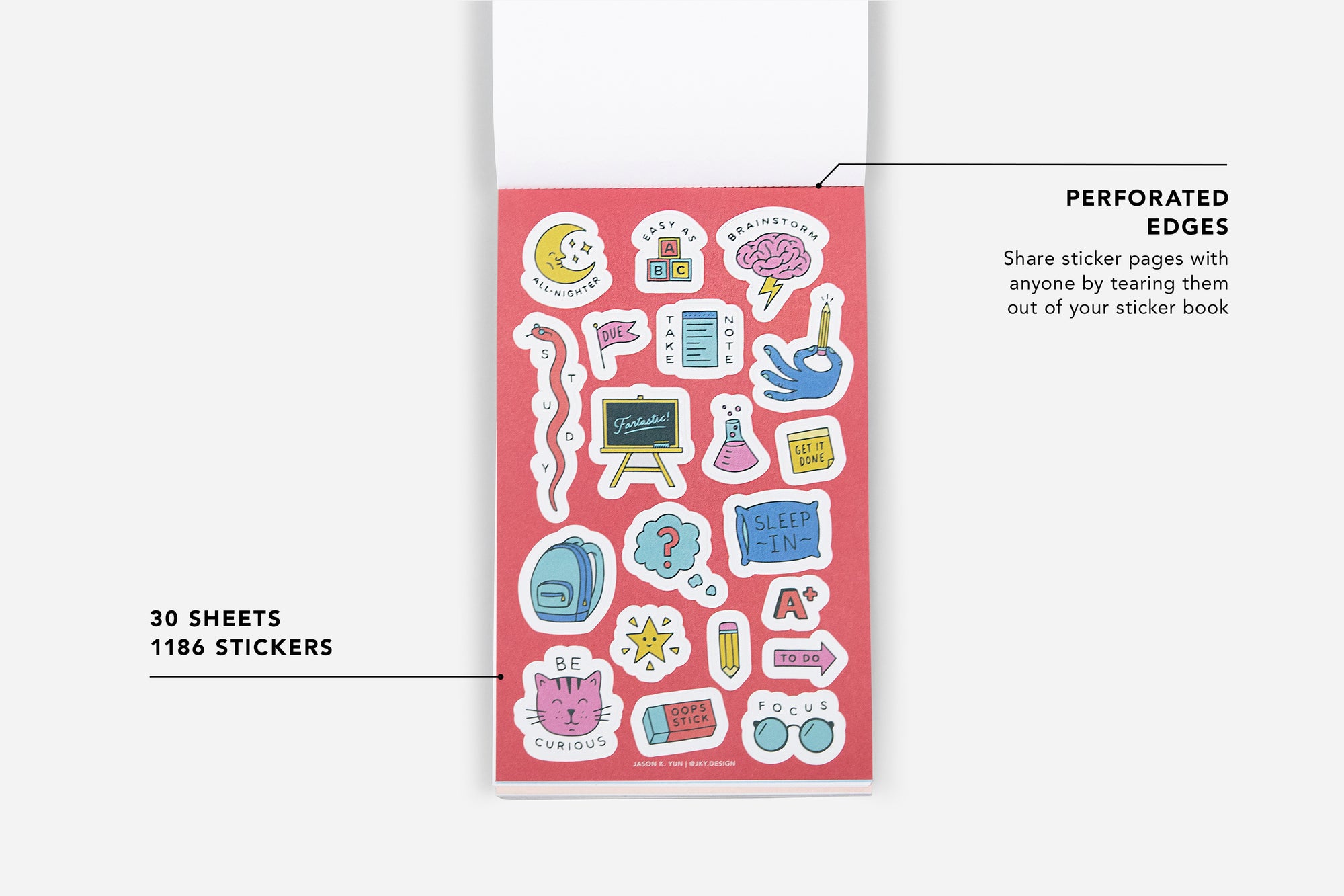 Tools for School Sticker Book - Passion Planner