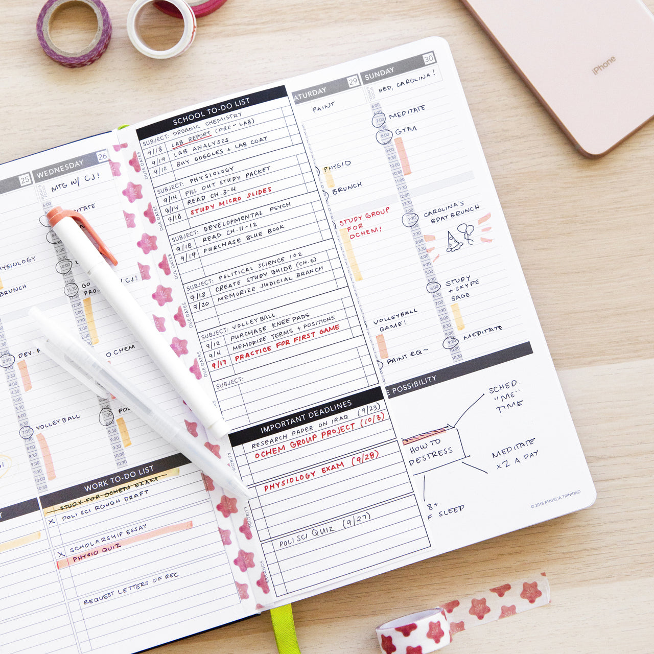 School To-Do List - Passion Planner