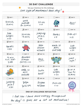 Create Your Own 30-Day Challenge