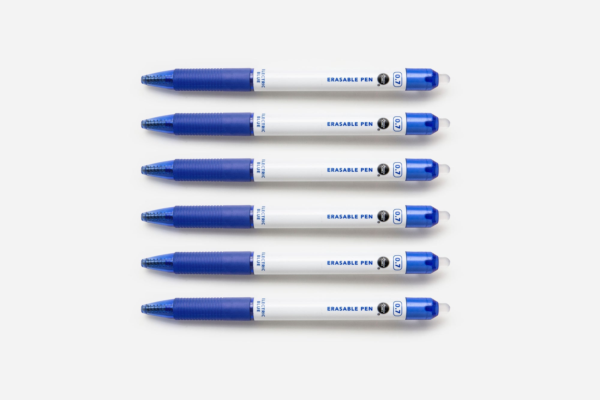 Passion Erasable Pens Starter Pack - Electric Blue (6 Pens + 8 Refills)