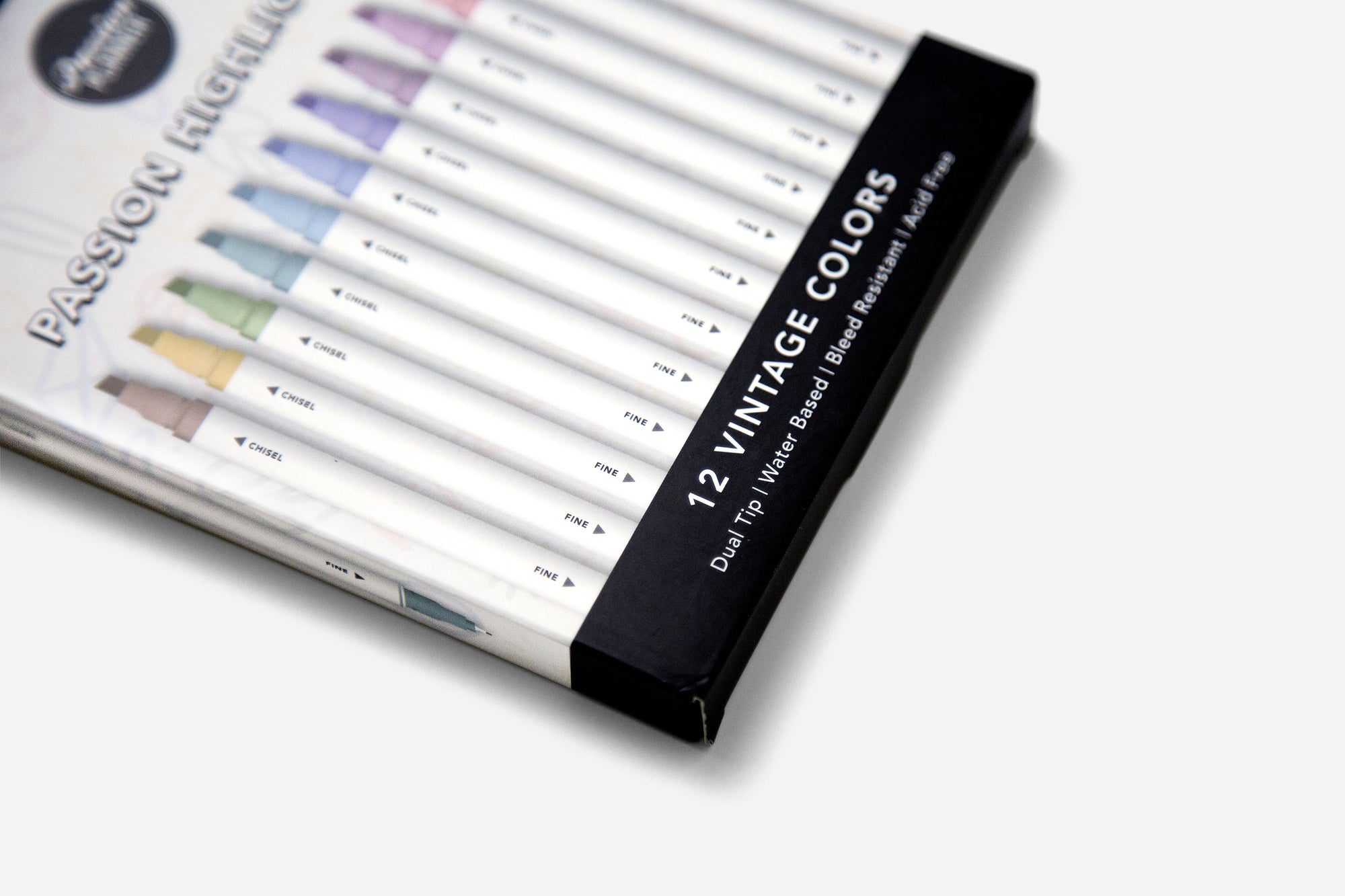 Passion Highlighters - Vintage (12-pack) - Passion Planner