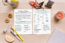 Health and Wellness Reflection - Passion Planner