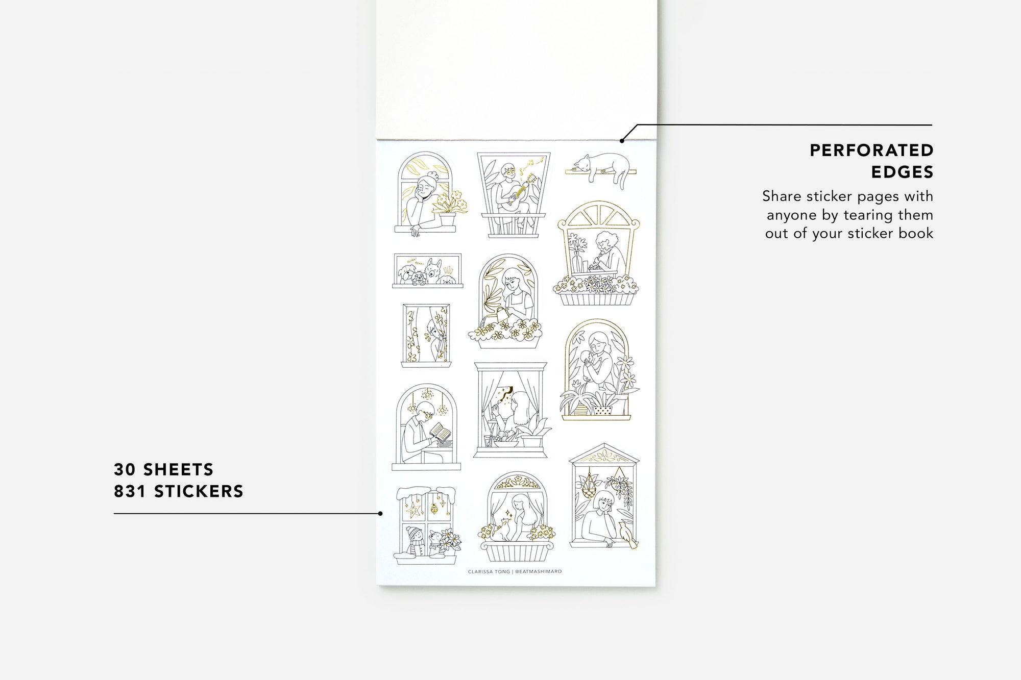 Let's Color! Sticker Book - Passion Planner