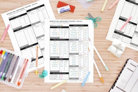 Monthly Bill and Budget Tracker - Passion Planner