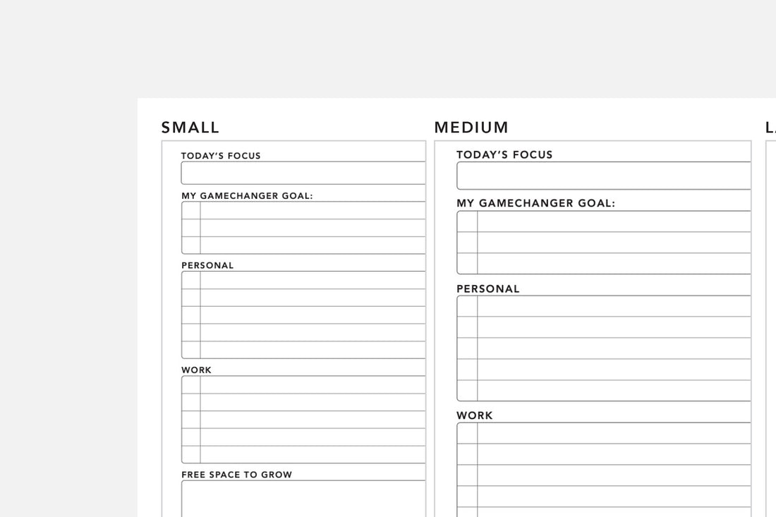 Handwriting Test Daily - Passion Planner