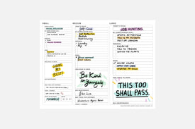 Handwriting Test Daily - Passion Planner