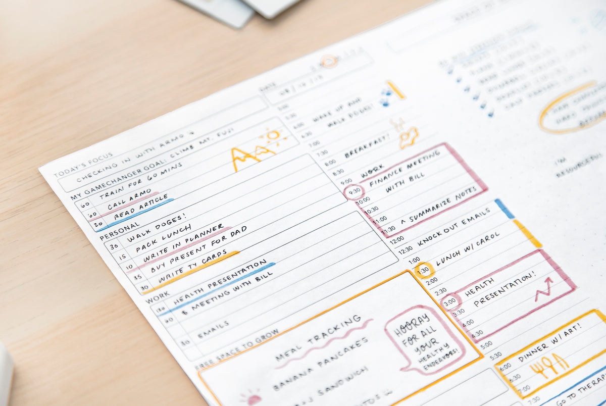 Free Daily Planner PDF | Free Printable | Passion Planner