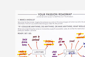 Passion Roadmap - Passion Planner