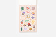 Let's Eat! Foodie Sticker Book - Passion Planner