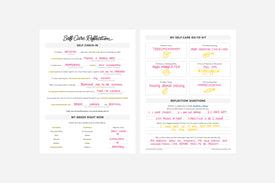 Self-Care Reflection - Passion Planner