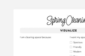 Spring Cleaning Guide - Passion Planner