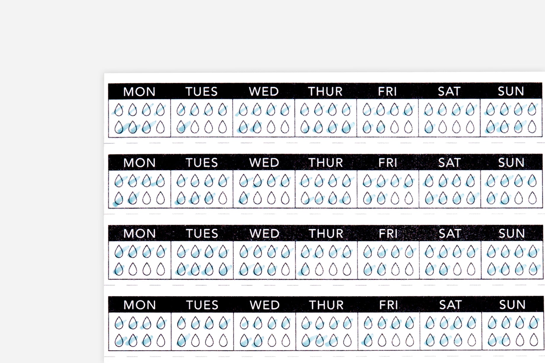 Water Tracker - Passion Planner