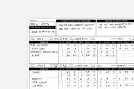 Workout Tracker - Passion Planner